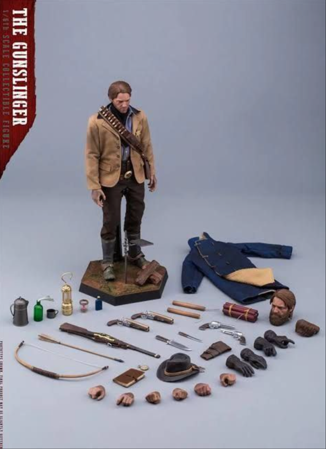 New LimToys LIM008 1/6 Arthur Morgan 12" Action Figure 2 Heads Model Toy