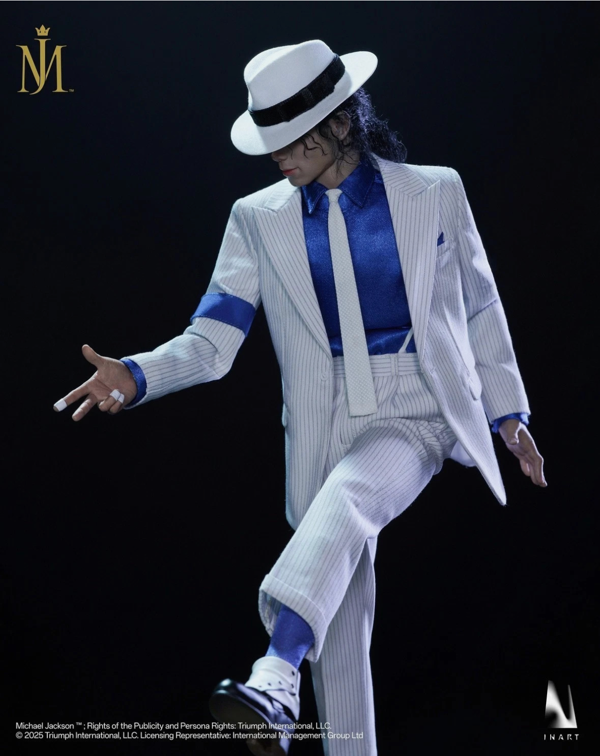 INART 1/6 Scale Michael Jackson Smooth Criminal Collectible Figure MISB