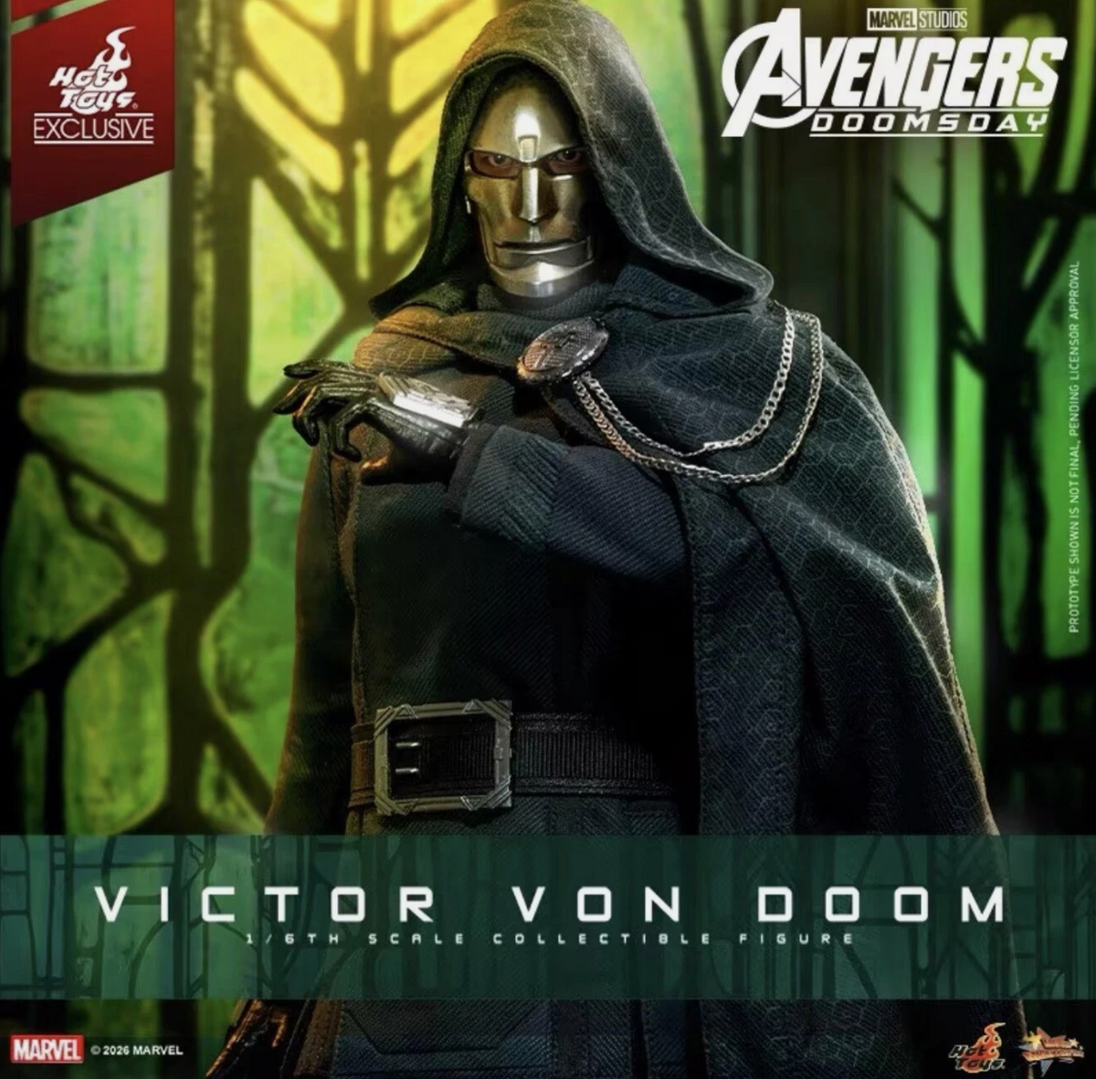 New Hot Toys MMS902 Avengers VICTOR VON DOOM Doomsday 1/6 Figure 2026WF