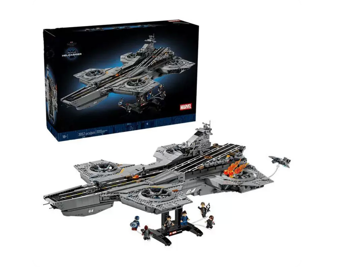 Building Bricks for Marvel S.H.I.E.L.D. Helicarrier 76354