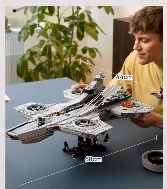Building Bricks for Marvel S.H.I.E.L.D. Helicarrier 76354