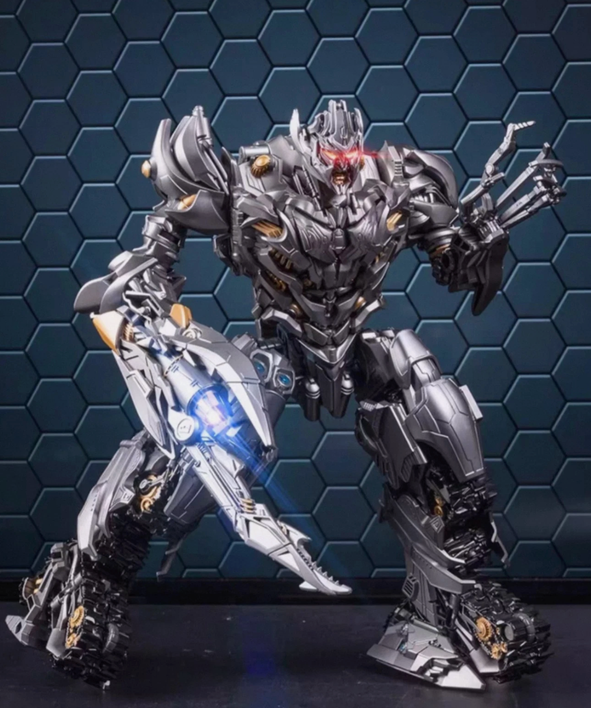 BMB Transformation LS06 Megatron Tank Mega Commander Figure/Holiday Gift