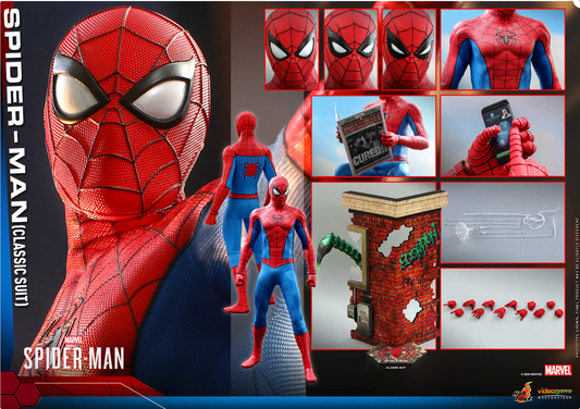 Hot Toys VGM048 Marvel’s Spider-Man – Classic Suit
