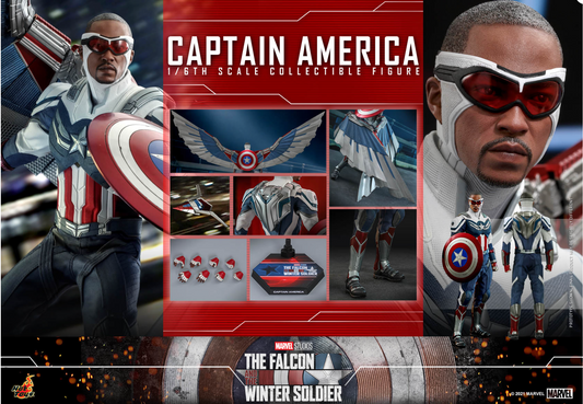 Hot Toys The Falcon and The Winter Soldier - Captain America TMS040 Regular priceSale price