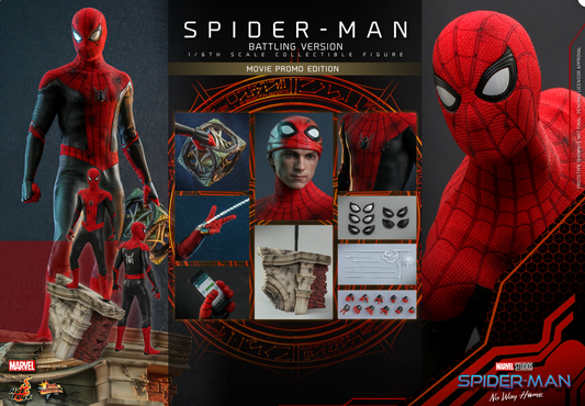 HOT TOYS MARVEL'S SPIDER-MAN (BATTLING VERSION!) MOVIE PROMO EDITION 1/6 MMS625