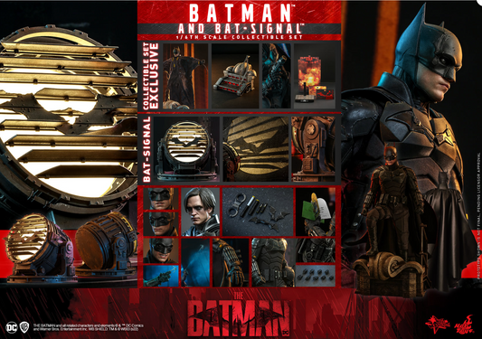 Hot Toys The Batman: Batman & Bat-Signal MMS641 Exclusive