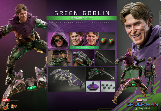 Hot Toys MMS631 Spider-Man No Way Home Green Goblin (Deluxe Version) NEW