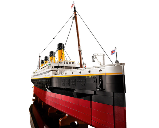 Replica 10294 lego 1:1 Building blocks titanic 9090 capsules normal capsules 1.35m