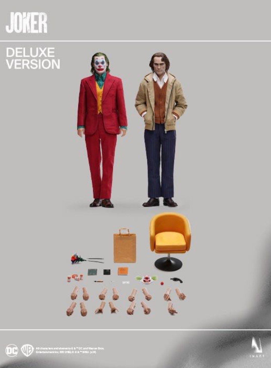Joker (Joaquin Phoenix) - DELUXE Version - InArt 1/6 Scale Figure